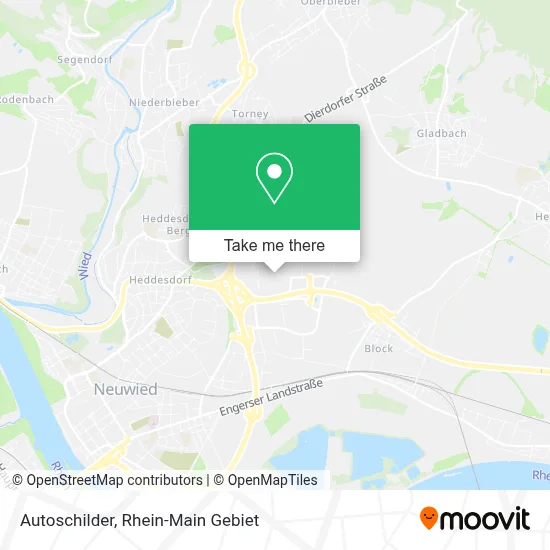 Autoschilder map