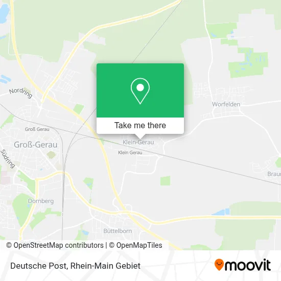 Deutsche Post map