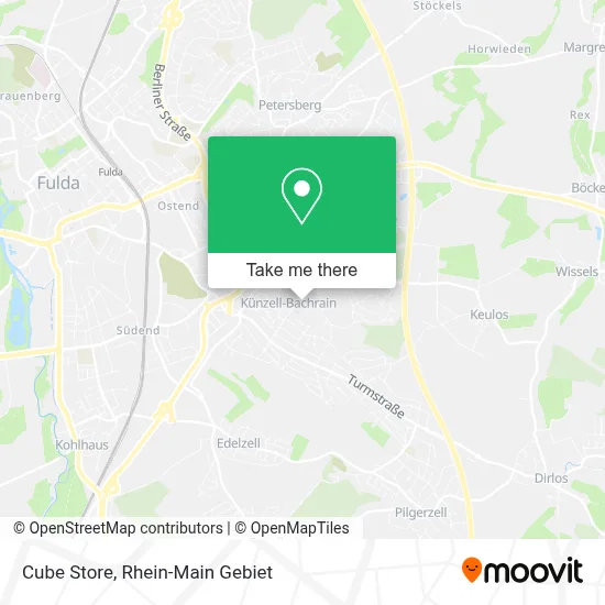 Cube Store map