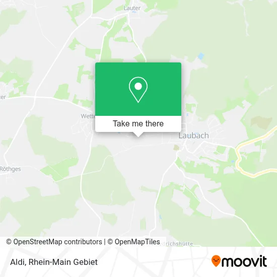 Aldi map