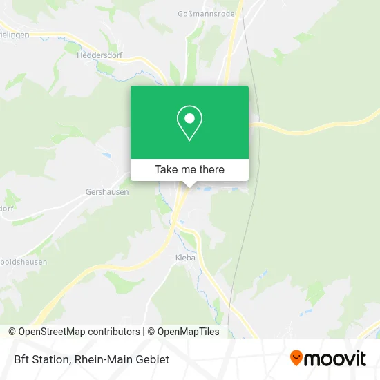Bft Station map
