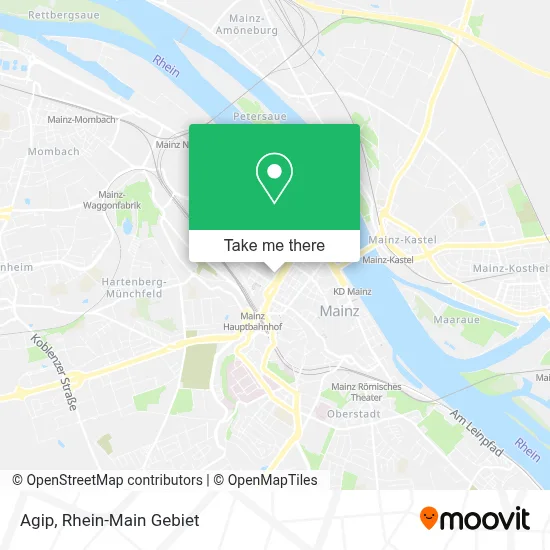 Agip map