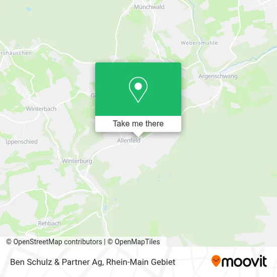 Ben Schulz & Partner Ag map