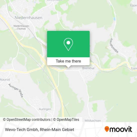 Wevo-Tech Gmbh map
