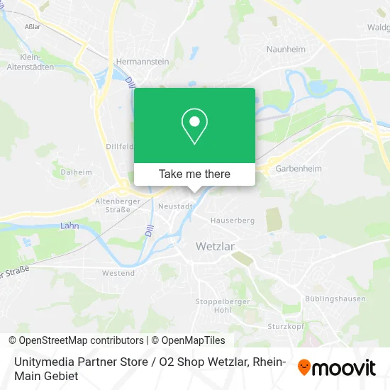 Unitymedia Partner Store / O2 Shop Wetzlar map