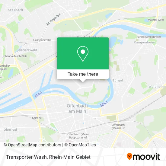 Transporter-Wash map