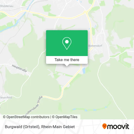 Burgwald (Ortsteil) map
