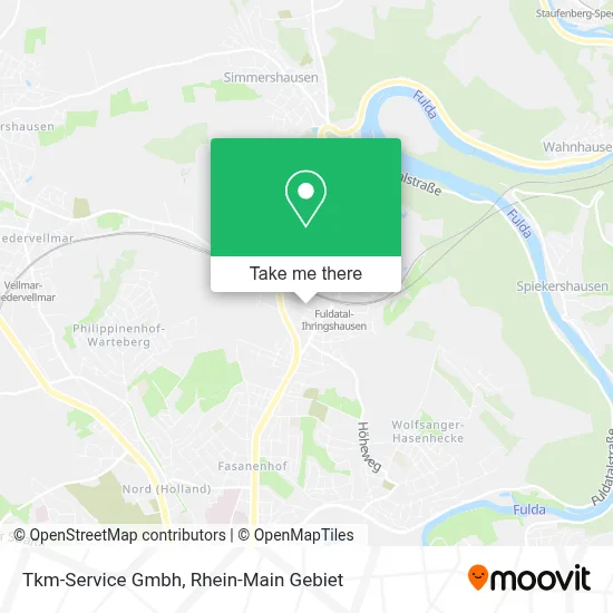 Tkm-Service Gmbh map