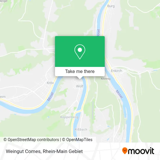 Weingut Comes map
