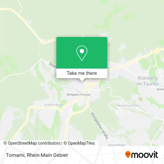 Tomami map