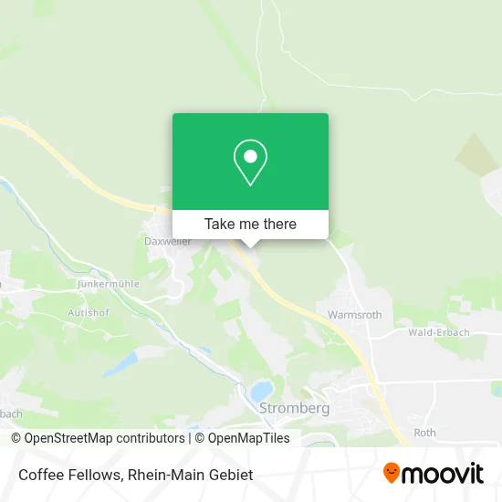 Coffee Fellows map