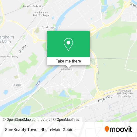 Sun-Beauty Tower map