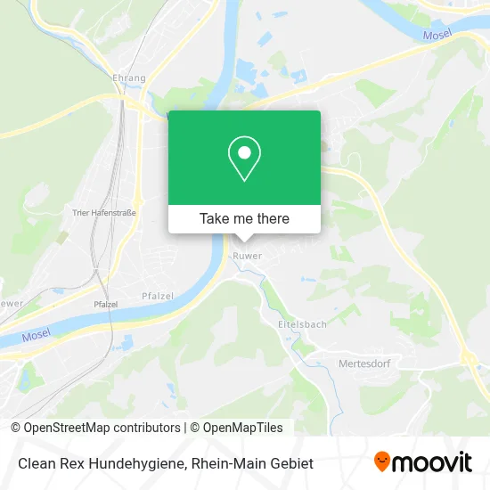 Clean Rex Hundehygiene map