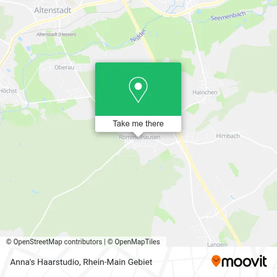 Anna's Haarstudio map