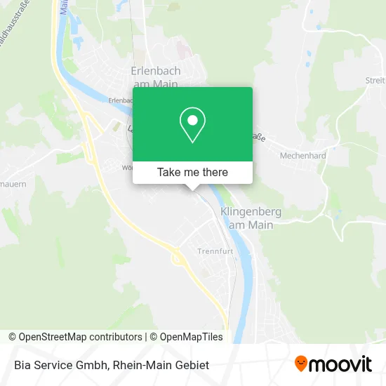 Bia Service Gmbh map