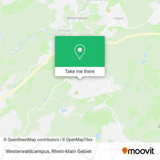 Westerwaldcampus map