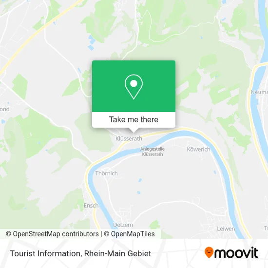 Touristinformation map