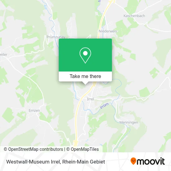 Westwall-Museum Irrel map