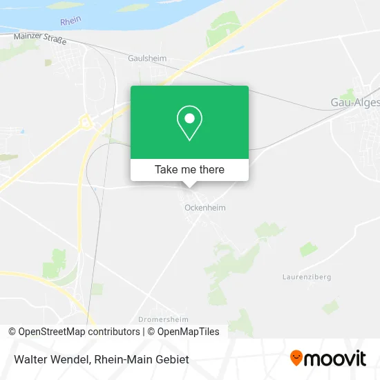 Walter Wendel map