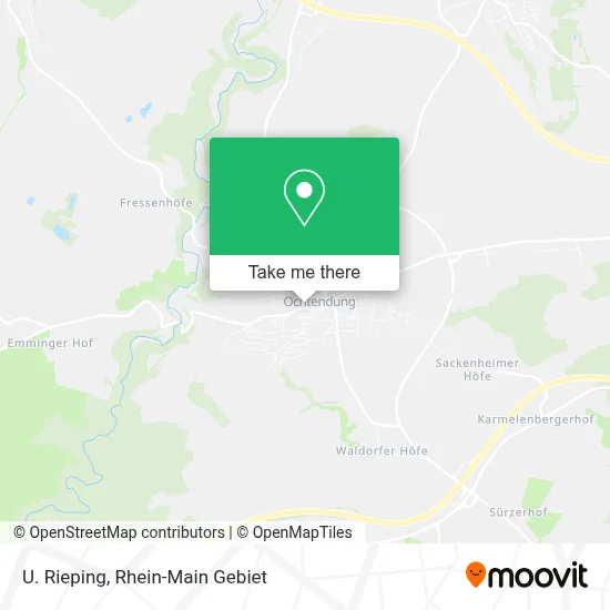 U. Rieping map