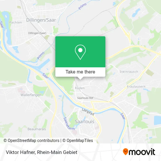 Viktor Hafner map