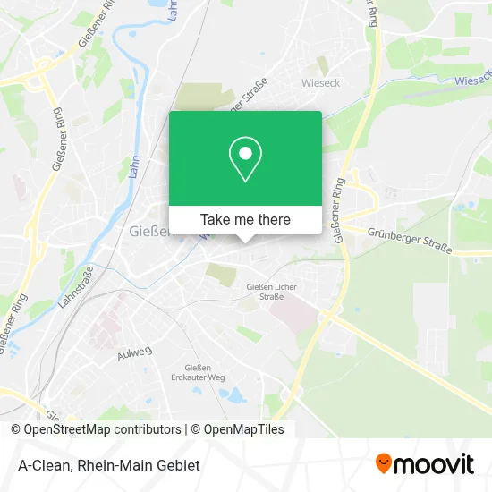 A-Clean map
