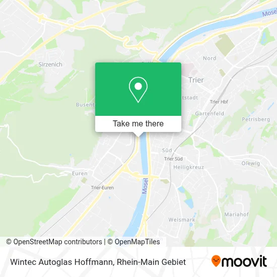 Wintec Autoglas Hoffmann map