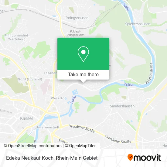 Edeka Neukauf Koch map