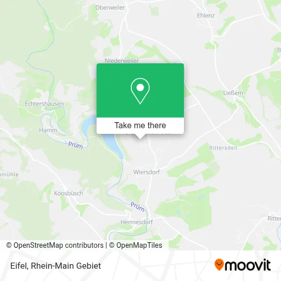 Eifel map
