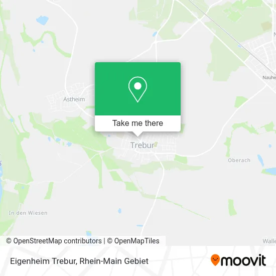Eigenheim Trebur map