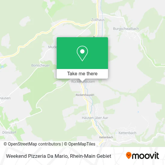 Weekend Pizzeria Da Mario map