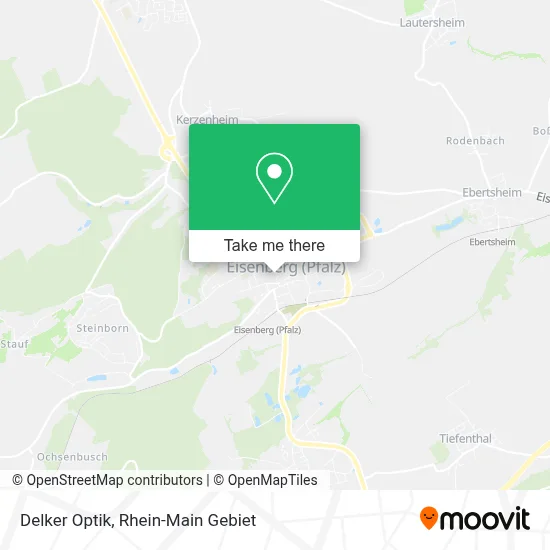 Delker Optik map