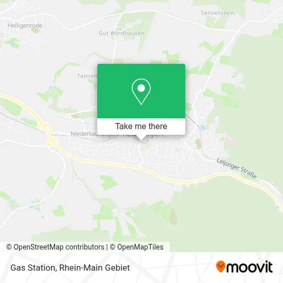 Tankstelle map
