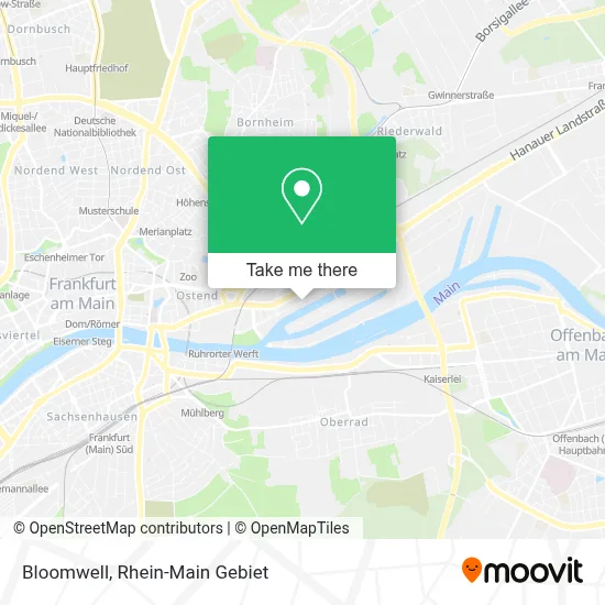 Bloomwell map