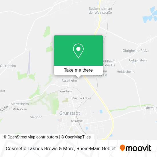 Cosmetic Lashes Brows & More map