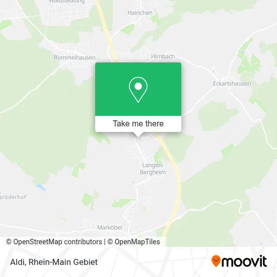 Aldi map