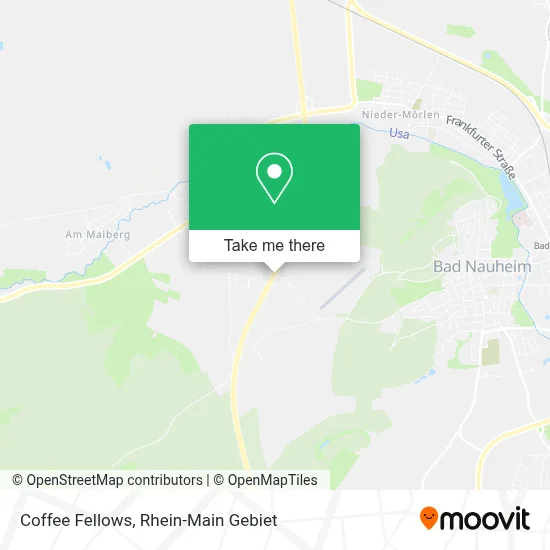 Coffee Fellows map