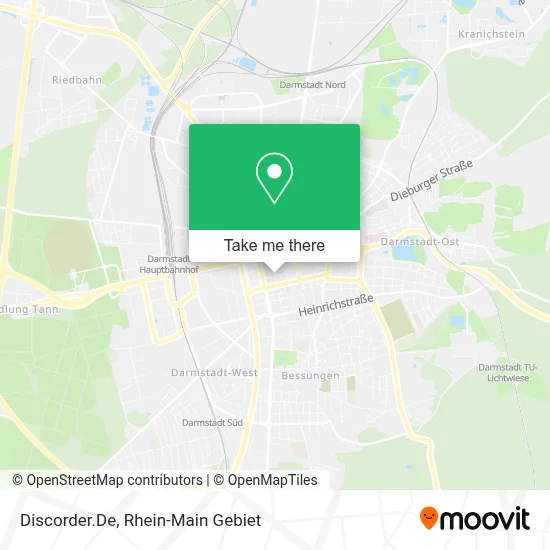 Discorder.De map