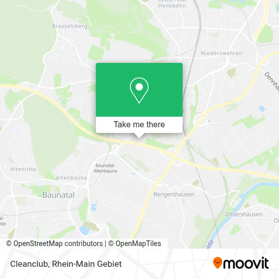 Cleanclub map