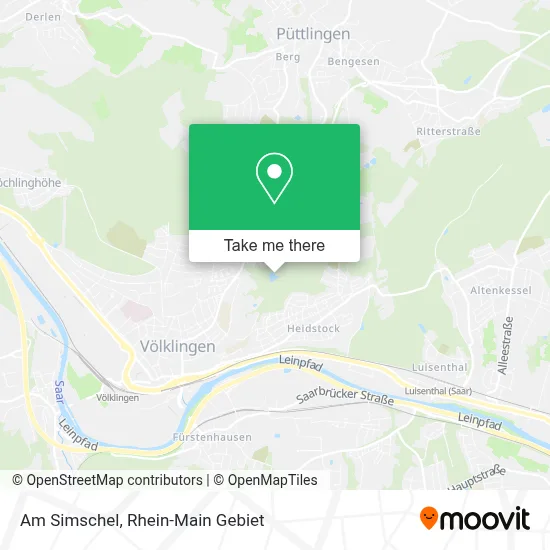 Am Simschel map