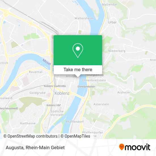 Augusta map