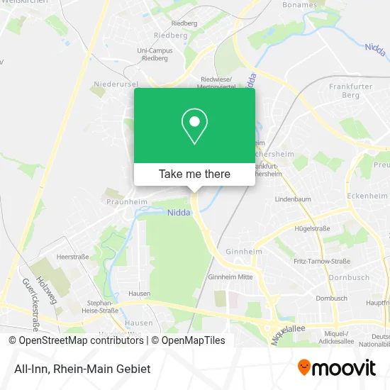 All-Inn map