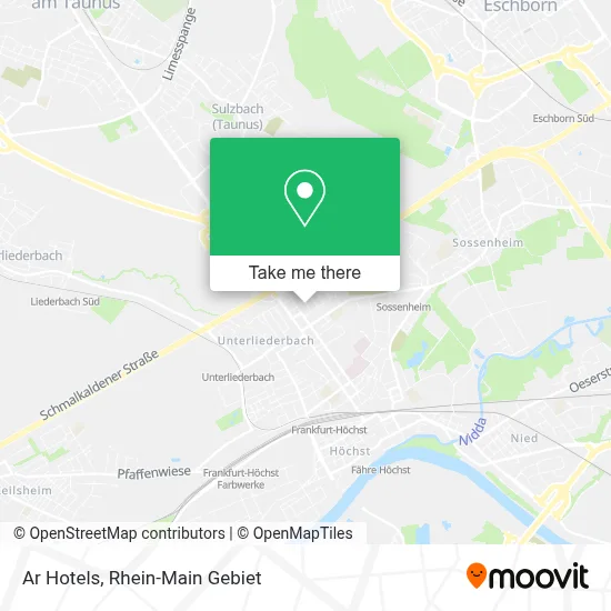 Ar Hotels map