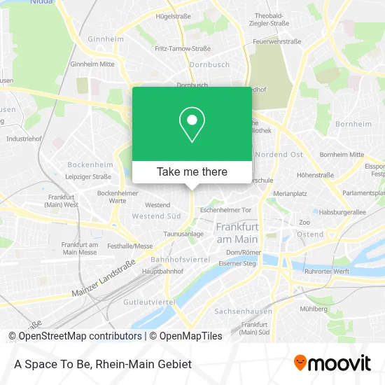 A Space To Be map