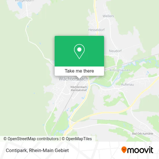 Contipark map