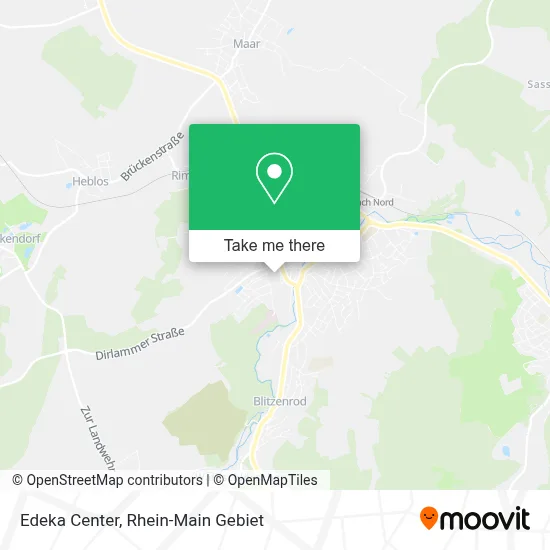 Edeka Center map