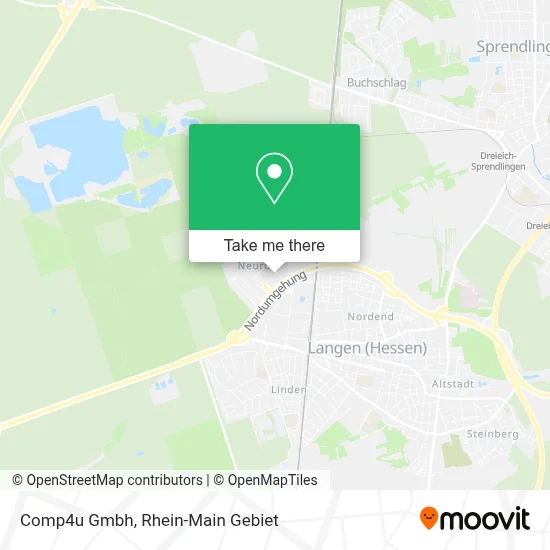 Comp4u Gmbh map