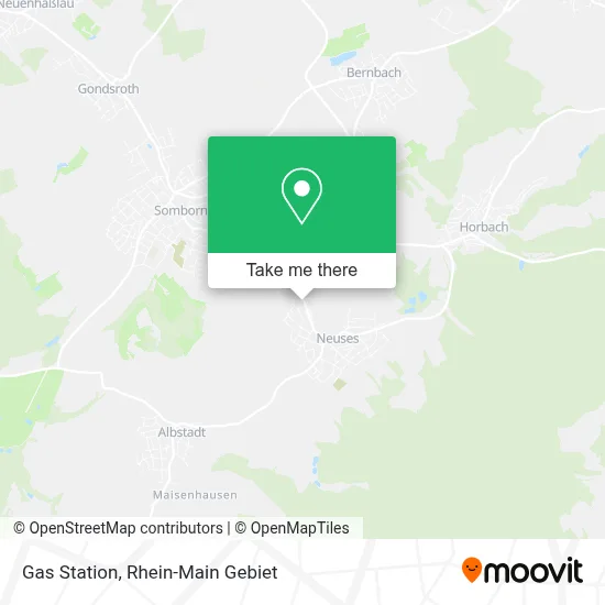 Tankstelle map