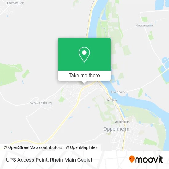 Ups Access Point map