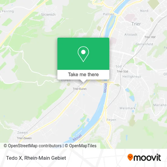Tedo X map